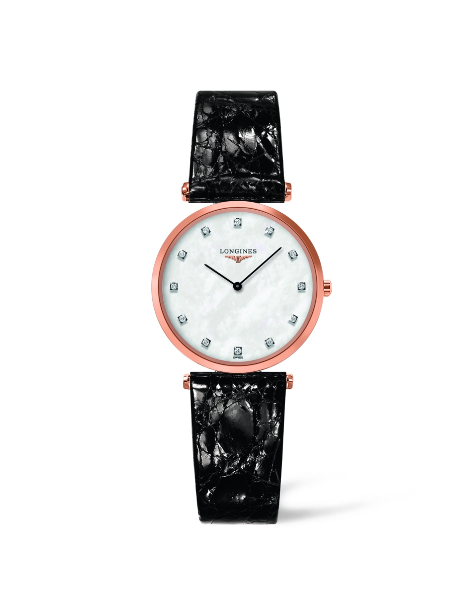 Longines L4.512.1.87.2 : La Grande Classique Quartz 29 Pink
