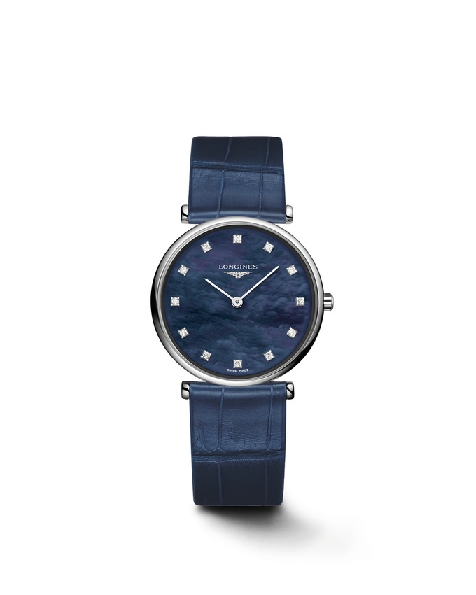 Longines L4.512.4.81.2 : La Grande Classique Quartz 29 Stainless Steel / Blue MOP