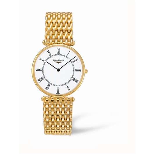 Longines L4.691.6.11.6 : La Grande Classique 33 Quartz Gold