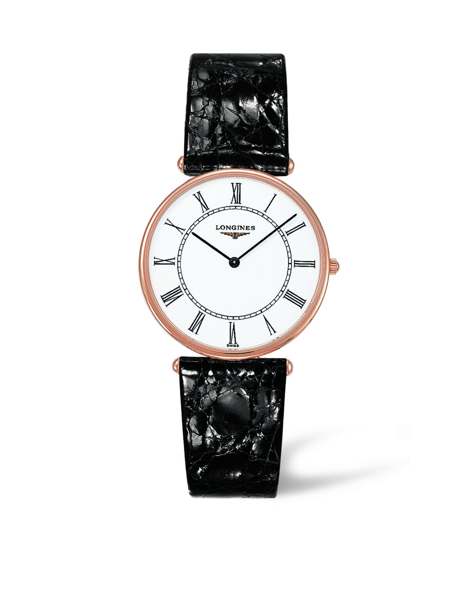 Longines L4.691.8.11.0 : La Grande Classique 33 Quartz Pink Gold