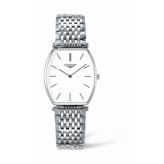 Longines L4.705.4.12.6 : La Grande Classique Tonneau 30 Stainless Steel