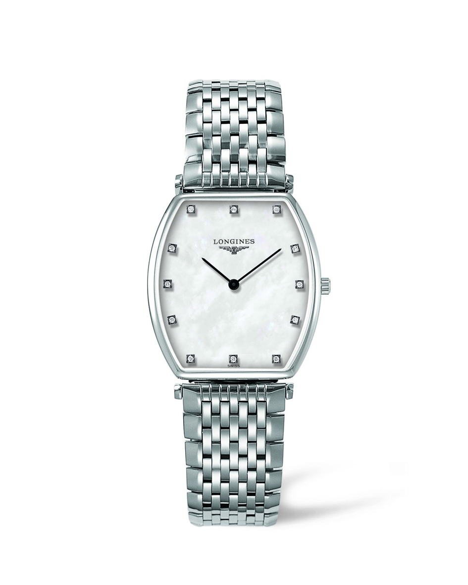 Longines L4.705.4.87.6 : La Grande Classique Tonneau 30 Stainless Steel