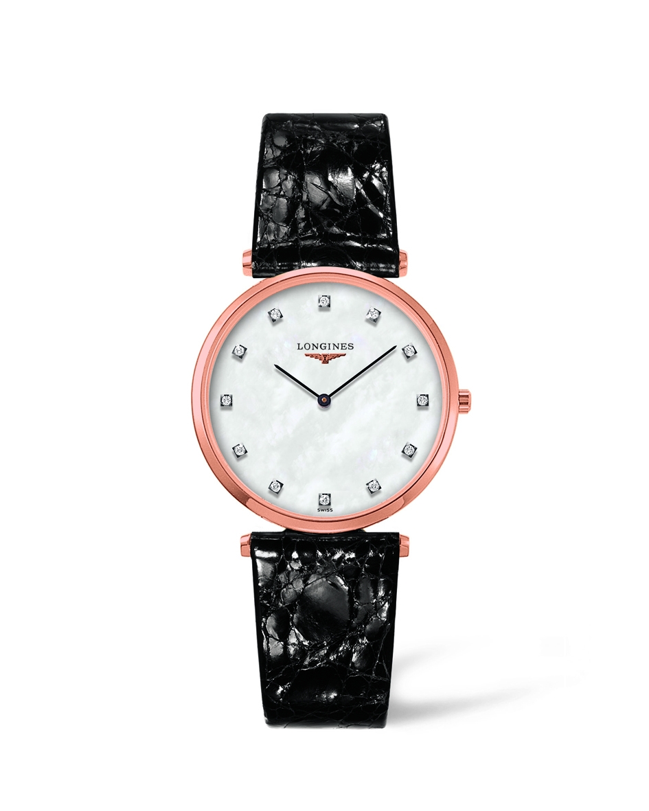 Longines L4.709.1.87.2 : La Grande Classique 33 Quartz Pink