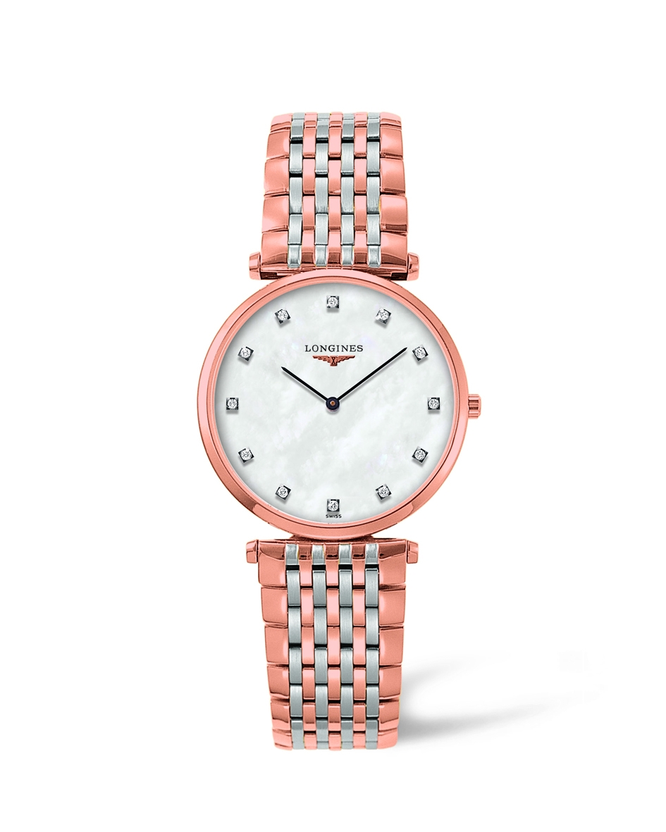 Longines L4.709.1.87.7 : La Grande Classique 33 Quartz Pink