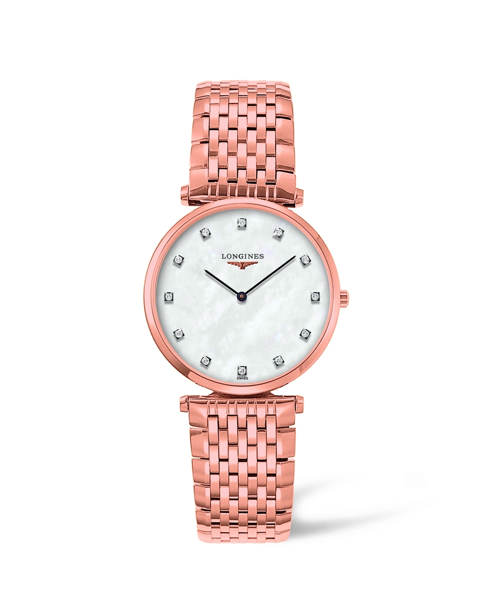 Longines L4.709.1.87.8 : La Grande Classique 33 Quartz Pink
