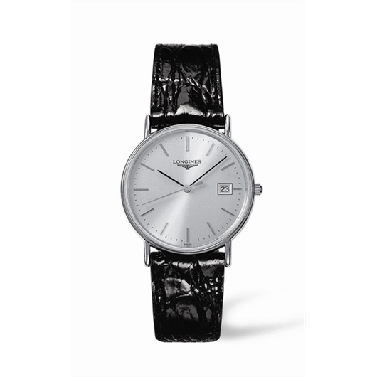 Longines L4.720.4.72.2 : Presence 33 Quartz Stainless Steel Silver
