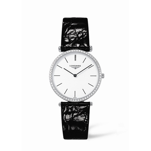 Longines L4.741.0.12.2 : La Grande Classique 33 Quartz Diamond Bezel