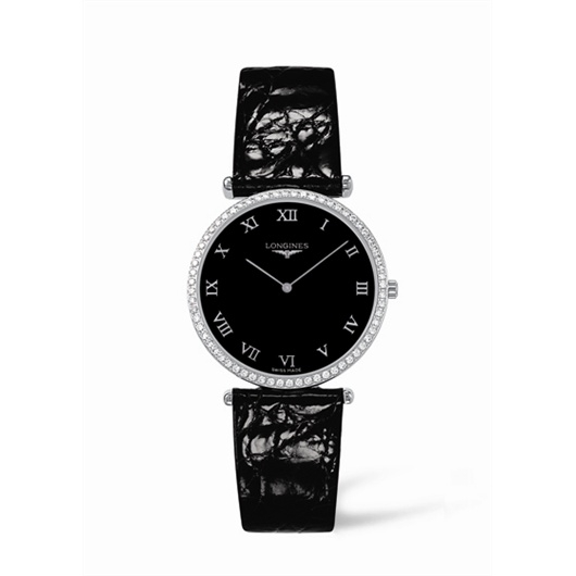 Longines L4.741.0.51.2 : La Grande Classique 33 Quartz Diamond Bezel
