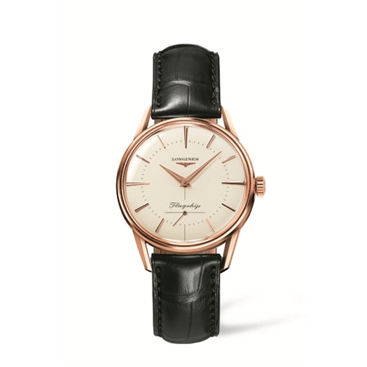 Longines L4.746.8.72.0 : Flagship Héritage Pink Gold