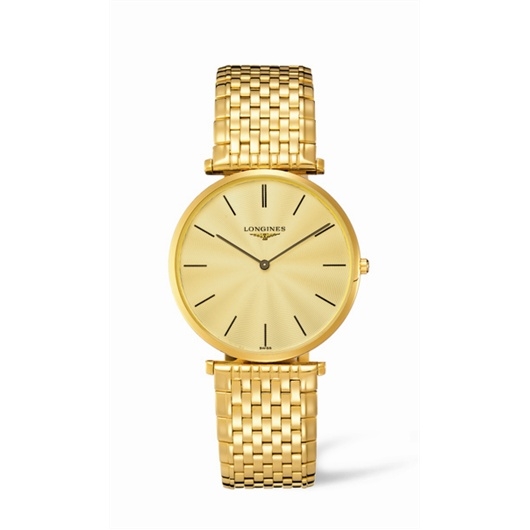 Longines L4.766.2.42.8 : La Grande Classique Quartz 37 Yellow