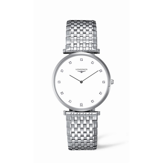 Longines L4.766.4.17.6 : La Grande Classique Quartz 37 Stainless Steel