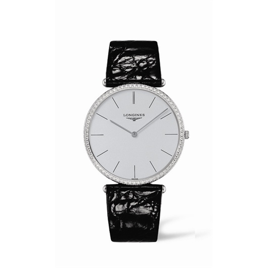 Longines L4.766.7.72.4 : La Grande Classique Quartz 37 White Gold Diamond
