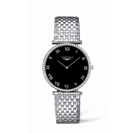 Longines L4.770.0.51.6 : La Grande Classique 37 Quartz Diamond Bezel