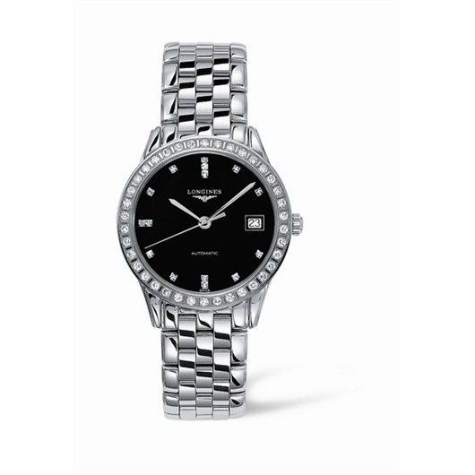 Longines L4.774.0.57.6 : Flagship 35.6 Automatic Diamond