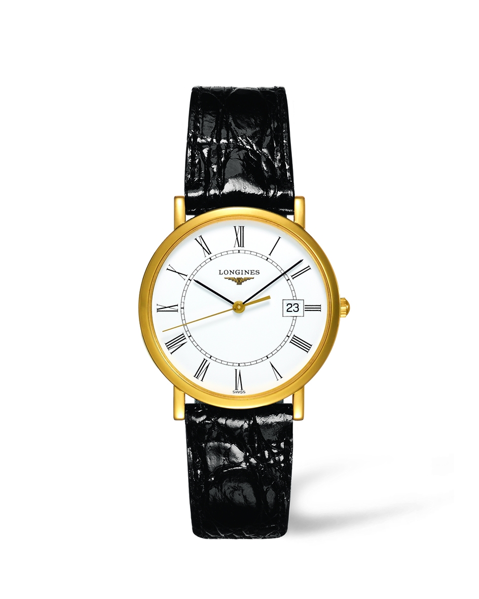 Longines L4.777.6.11.0 : Presence 34 Quartz Gold