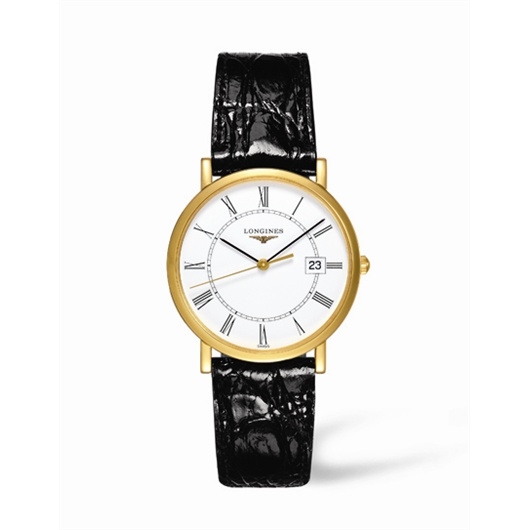 Longines L4.777.6.11.2 : Presence 34 Quartz Gold