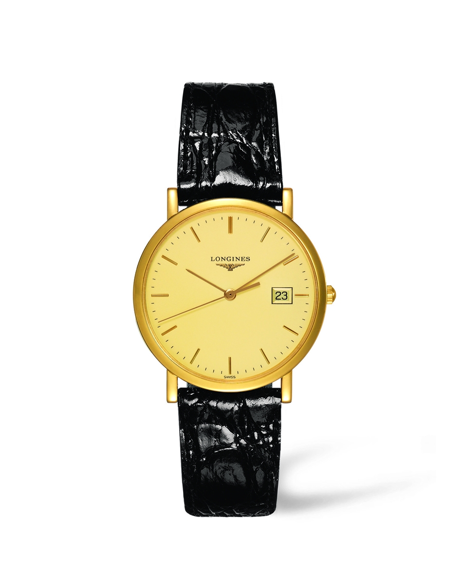 Longines L4.777.6.32.0 : Presence 34 Quartz Gold