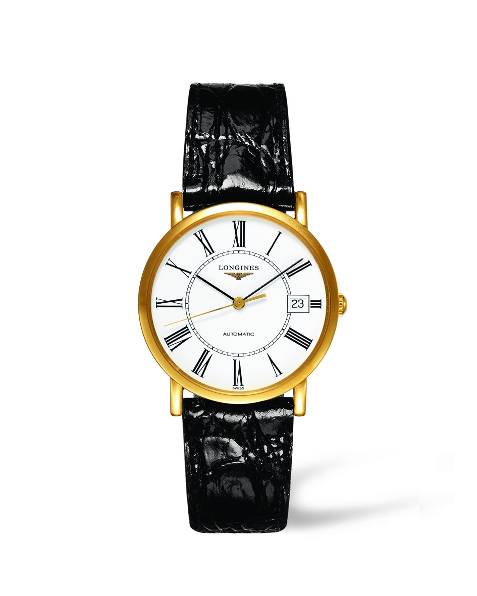 Longines L4.778.6.11.0 : Presence 34.5 Automatic Gold