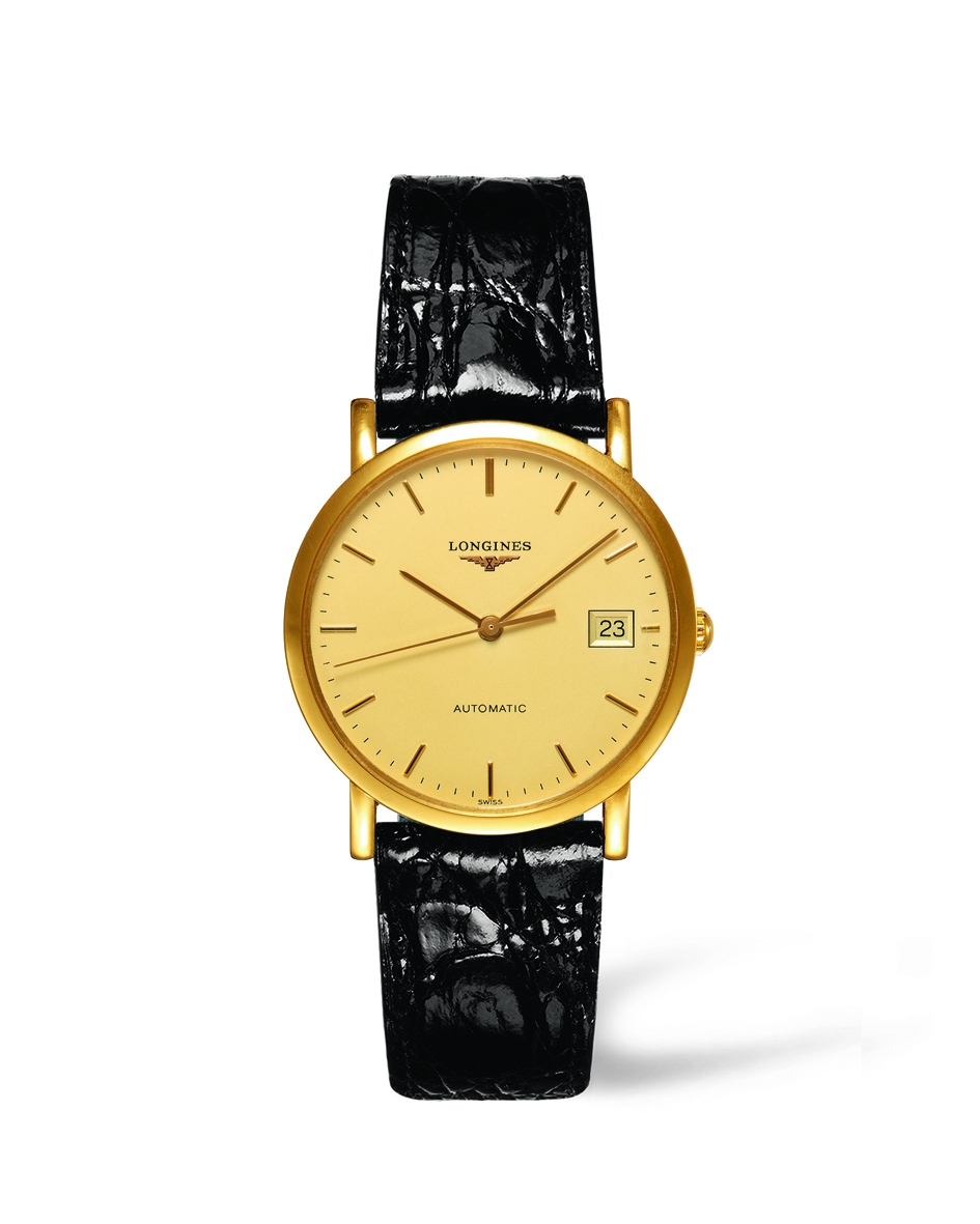 Longines L4.778.6.32.0 : Presence 34.5 Automatic Gold