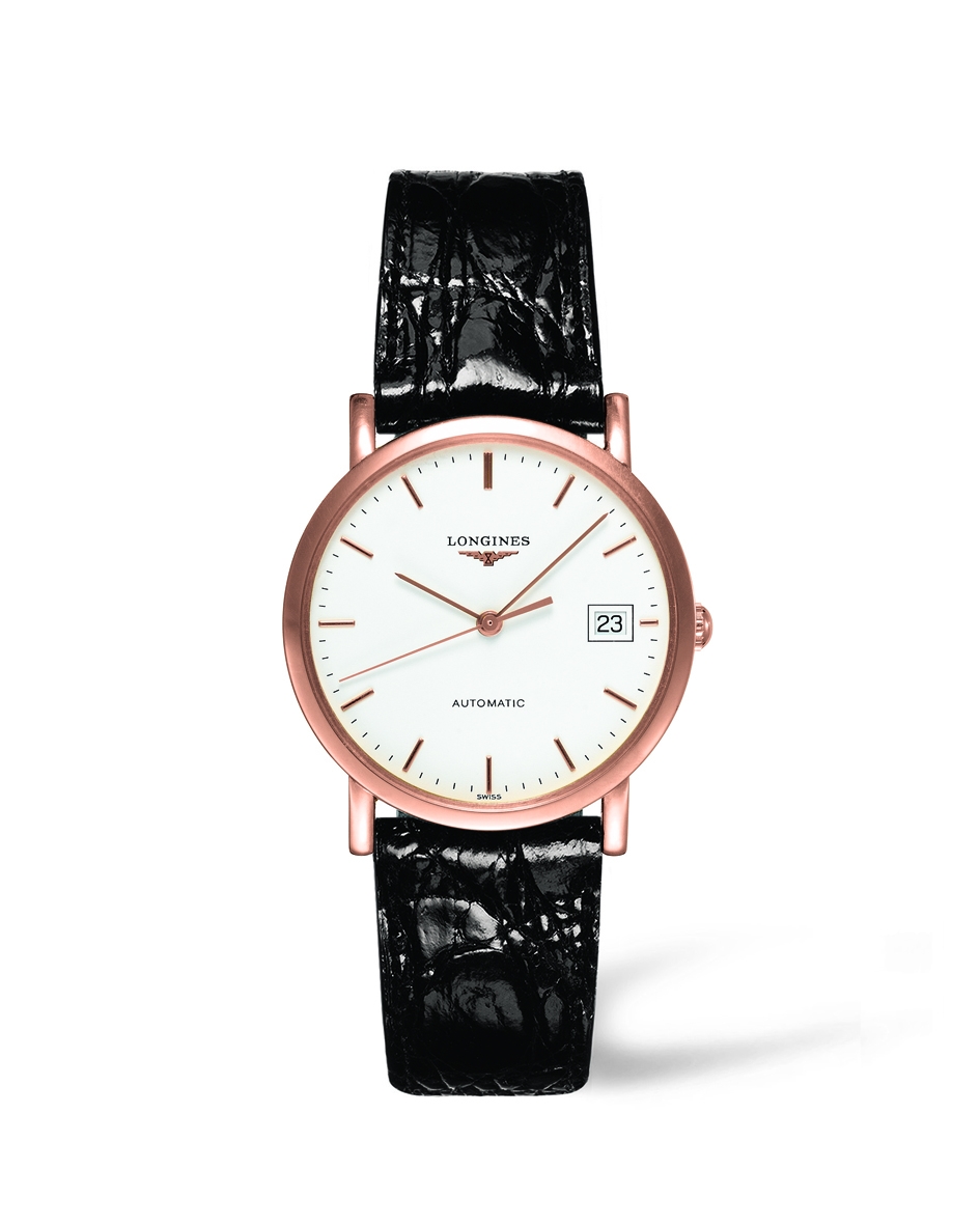 Longines L4.778.8.12.0 : Presence 34.5 Automatic Pink Gold