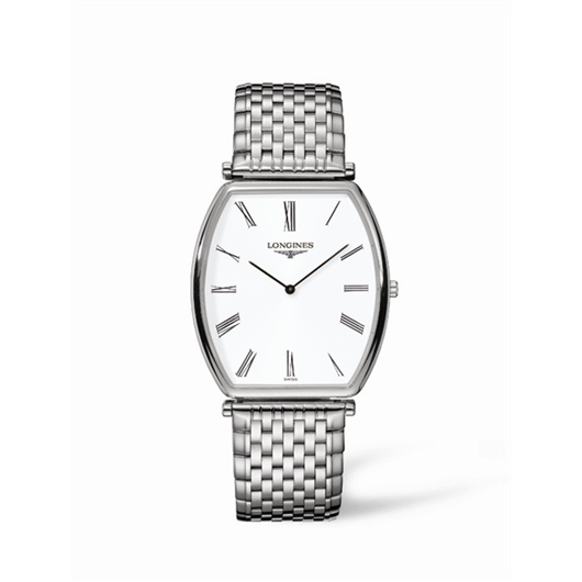 Longines L4.786.4.11.6 : La Grande Classique Tonneau 35 Stainless Steel