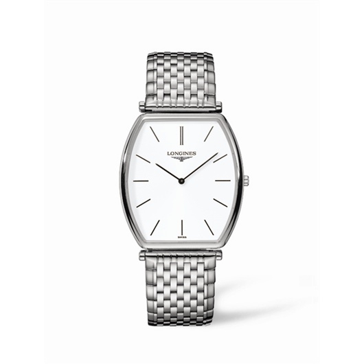 Longines L4.786.4.12.6 : La Grande Classique Tonneau 35 Stainless Steel