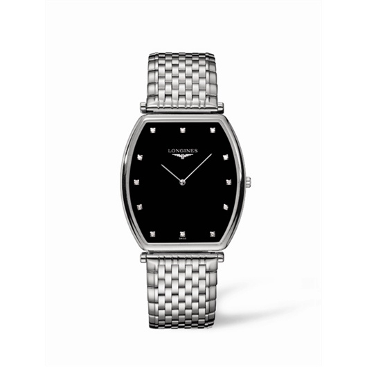 Longines L4.786.4.58.6 : La Grande Classique Tonneau 35 Stainless Steel