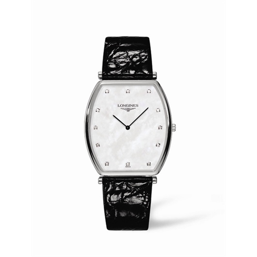 Longines L4.786.4.87.4 : La Grande Classique Tonneau 35 Stainless Steel