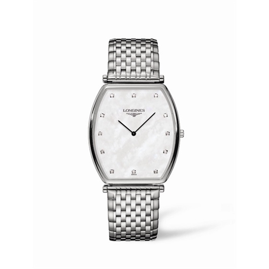 Longines L4.786.4.87.6 : La Grande Classique Tonneau 35 Stainless Steel