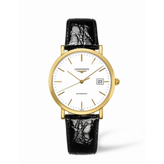 Longines L4.787.6.12.2 : Presence 37 Automatic Gold