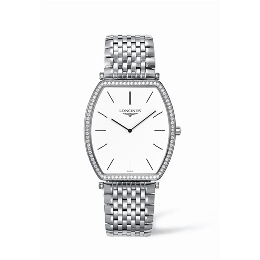 Longines L4.789.0.12.6 : La Grande Classique Tonneau 35 Diamond