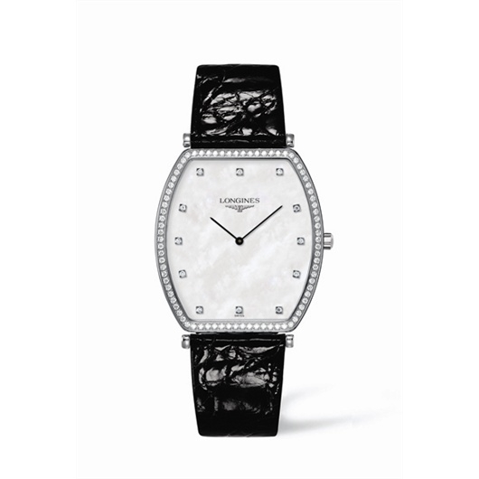 Longines L4.789.0.87.4 : La Grande Classique Tonneau 35 Diamond