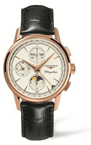 Longines L4.792.8.77.2 : Flagship Héritage Chronograph Calendar