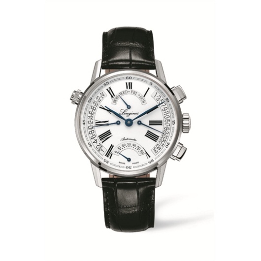 Longines L4.797.4.71.2 : Heritage Retrograde White