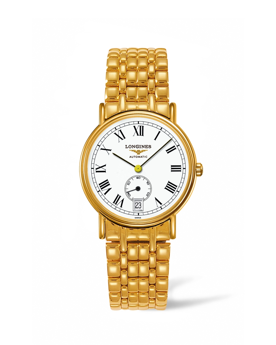 Longines L4.804.2.11.8 : Presence 34.5 Automatic Small Seconds