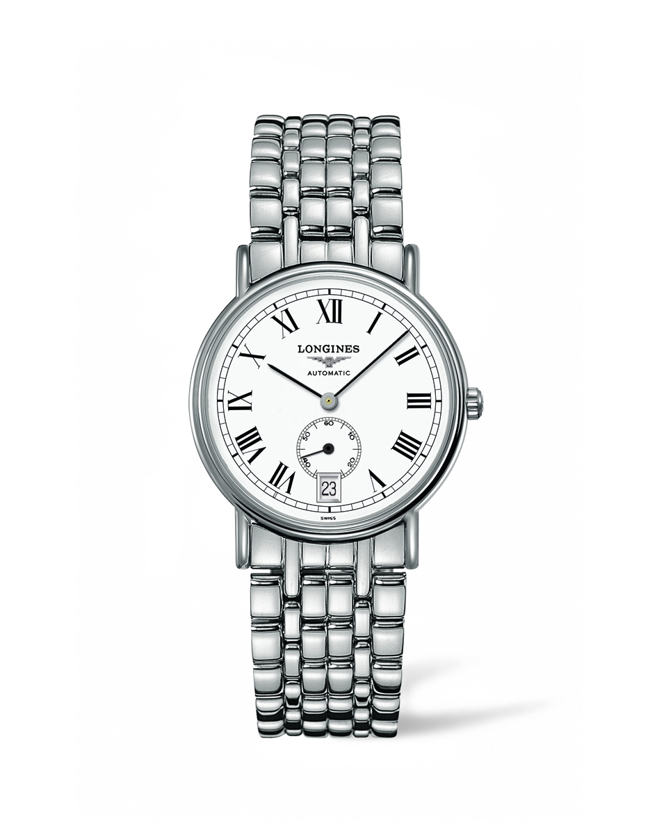 Longines L4.804.4.11.6 : Presence 34.5 Automatic Small Seconds