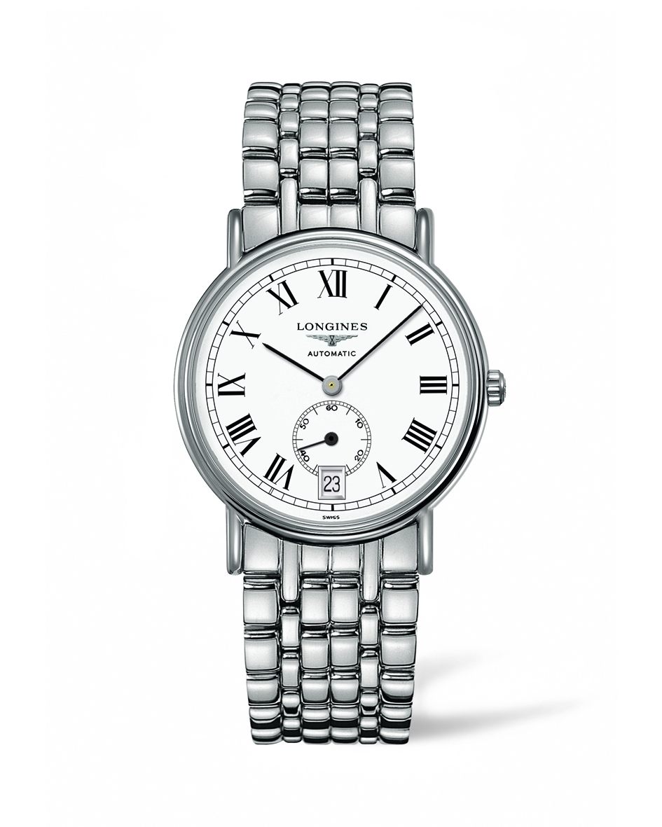 Longines L4.805.4.11.6 : Presence 38.5 Automatic Small Seconds