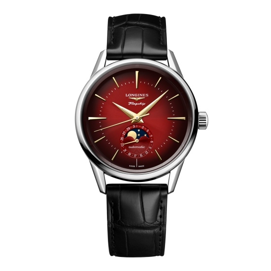 Longines L4.815.4.09.2 : Heritage Flagship Moonphase Year of the Dragon