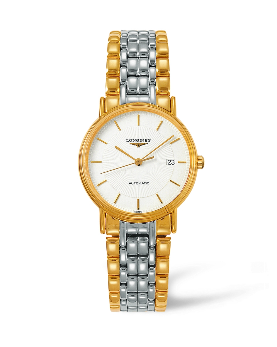 Longines L4.821.2.18.7 : Presence 34.5 Automatic Yellow