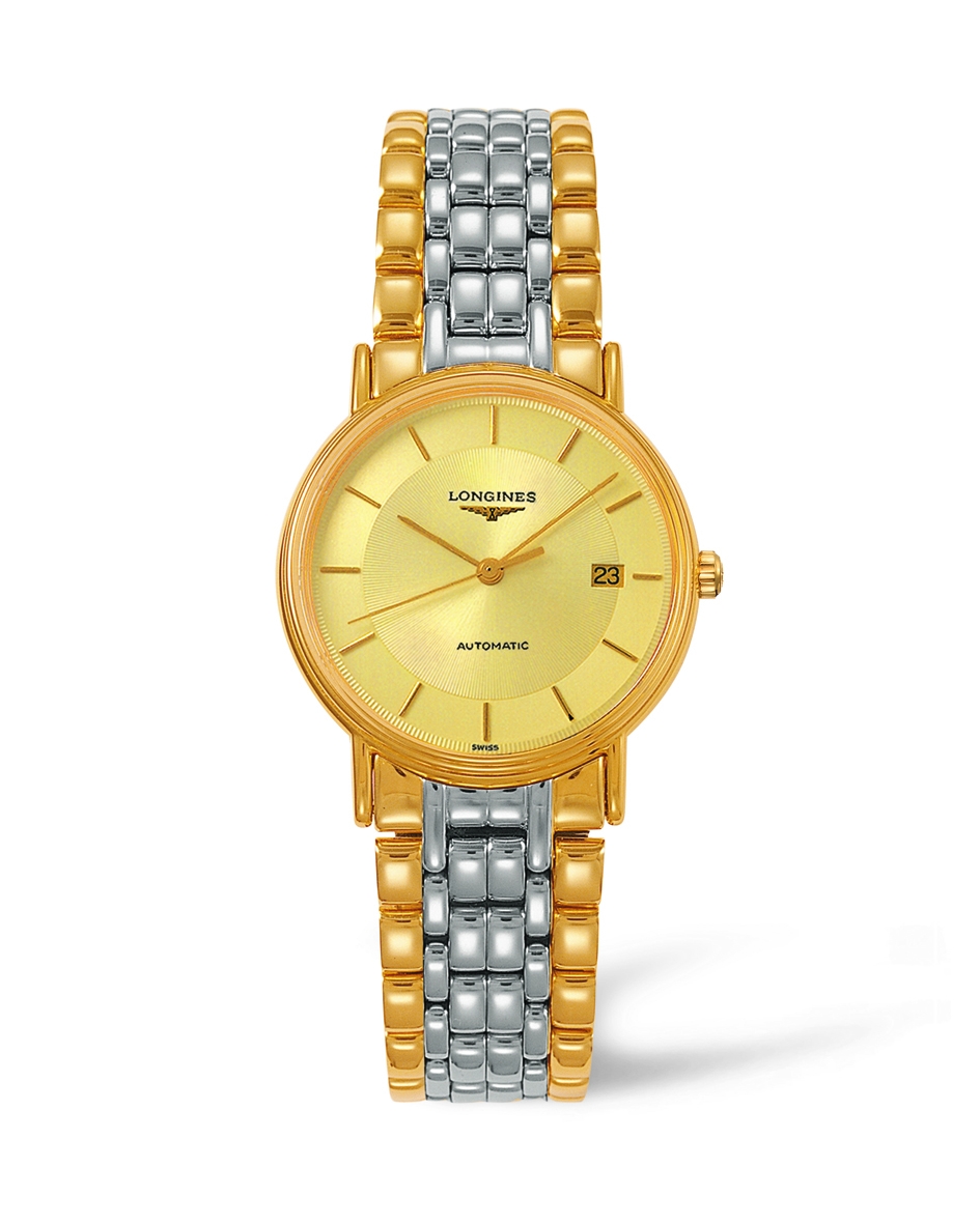 Longines L4.821.2.42.7 : Presence 34.5 Automatic Yellow