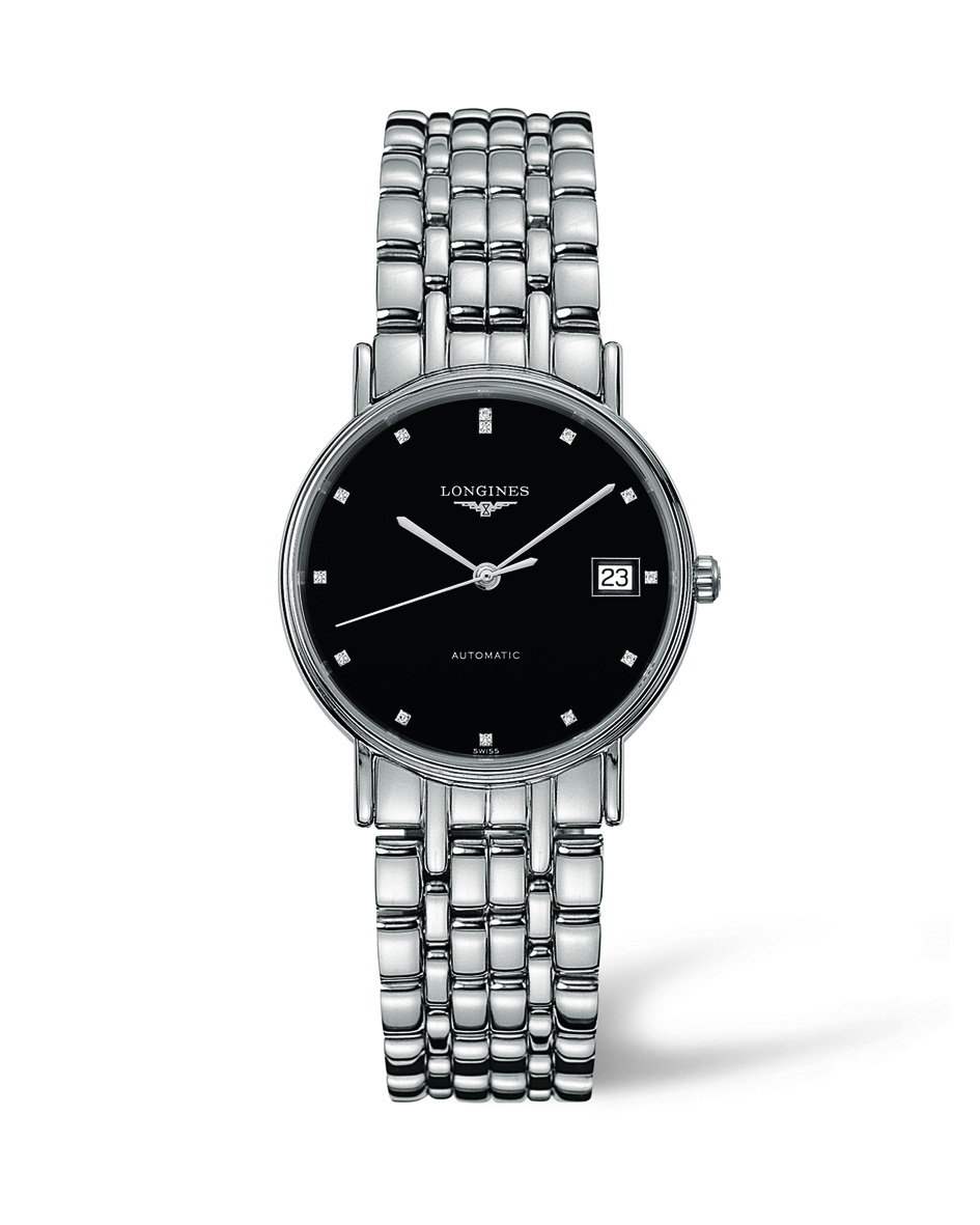 Longines L4.821.4.97.6 : Presence 34.5 Automatic Stainless Steel