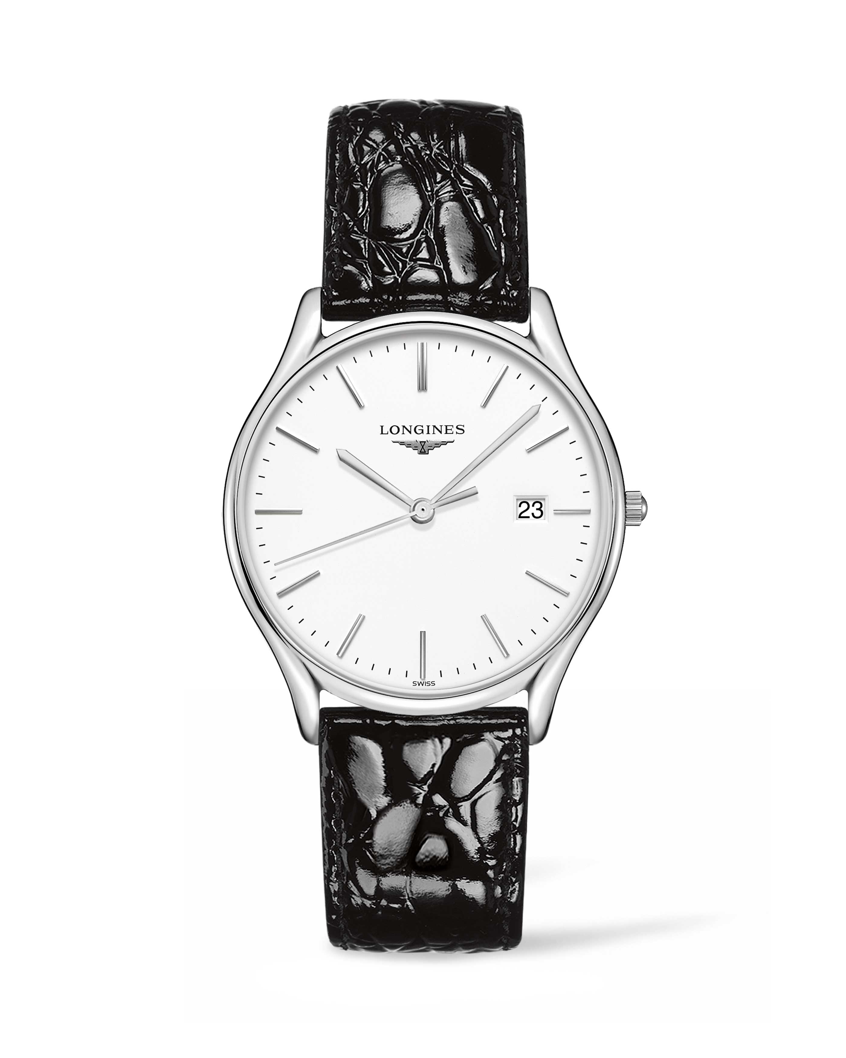 Longines L4.859.4.12.2 : Lyre Quartz 38.5mm White