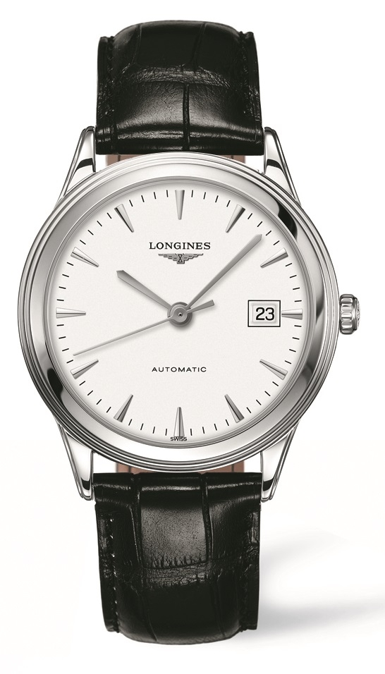 Longines L4.874.4.12.2 : Flagship 38.5 White