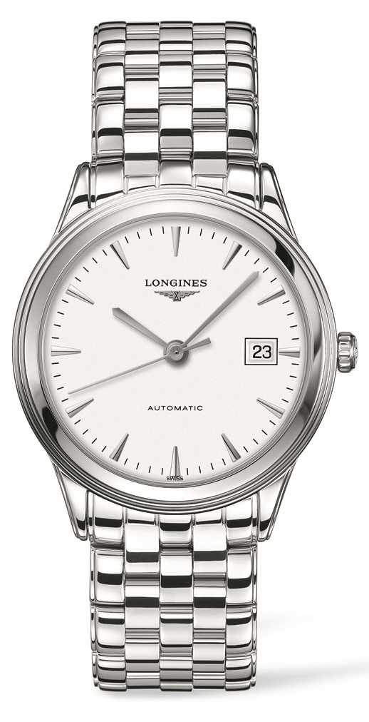 Longines L4.874.4.12.6 : Flagship 38.5 White / Bracelet