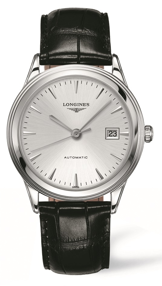 Longines L4.874.4.72.2 : Flagship 38.5 Silver