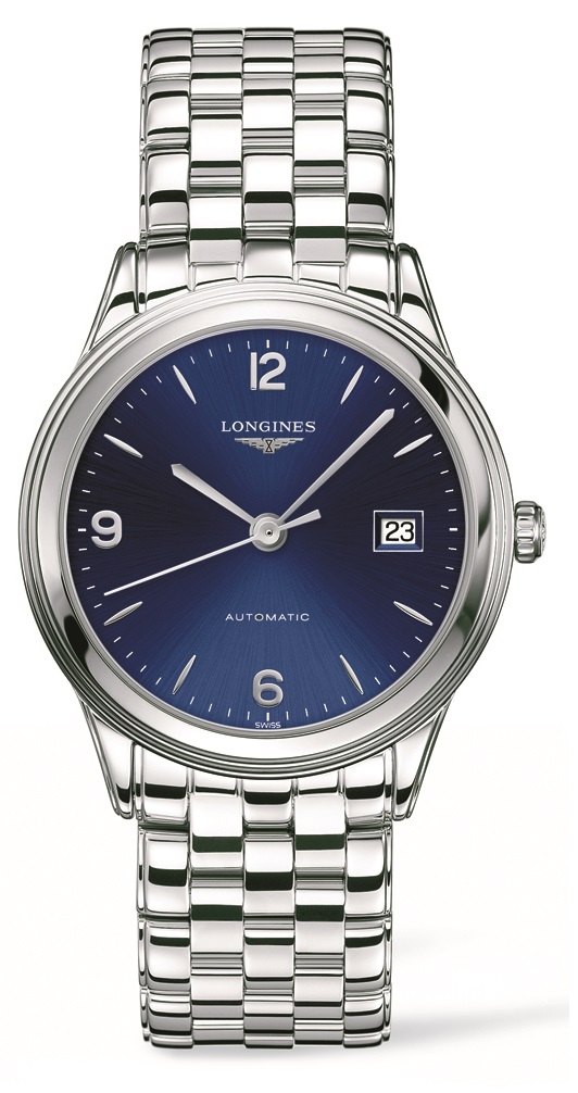 Longines L4.874.4.96.6 : Flagship 38.5 Blue / Bracelet