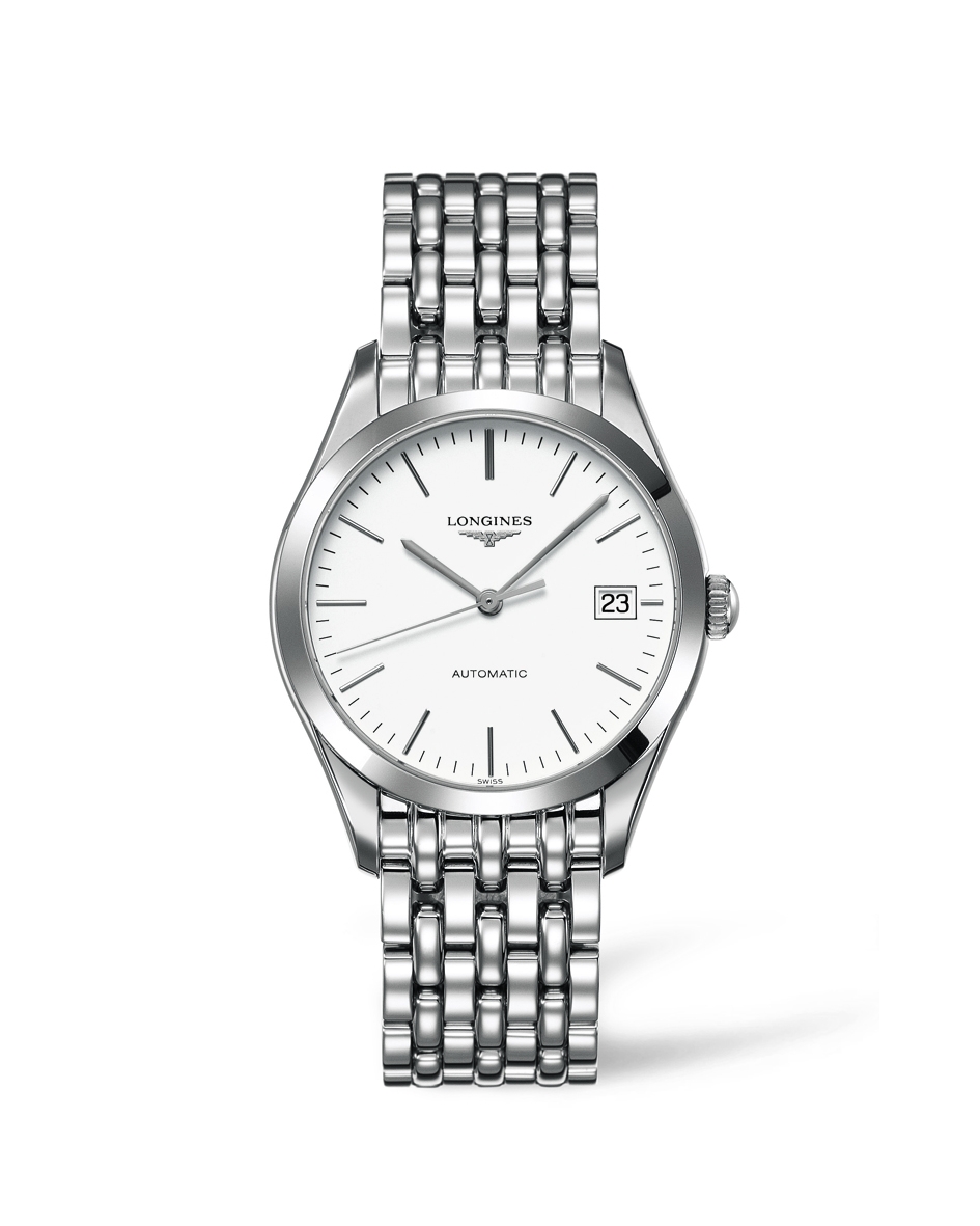 Longines L4.898.4.12.6 : La Grande Classique Automatic 36 Stainless Steel / White