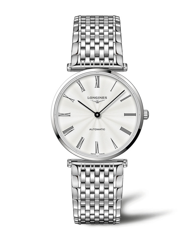 Longines L4.918.4.71.6 : La Grande Classique Automatic 38 Stainless Steel / Silver - Roman / Bracelet
