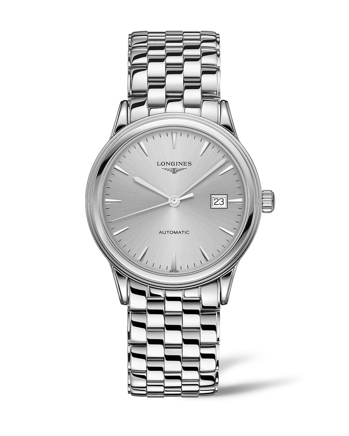 Longines L4.984.4.72.6 : Flagship 40 Stainless Steel / Silver / Bracelet