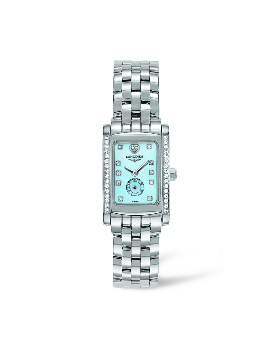 Longines L5.155.0.92.6 : DolceVita 20 Quartz Stainless Steel Diamond Blue